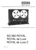 Uher Royal-Deluxe - Service Manual 